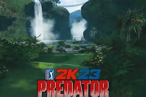The Predator - PGA Tour 2K23 - Tiger Woods Fantasy Course Remake