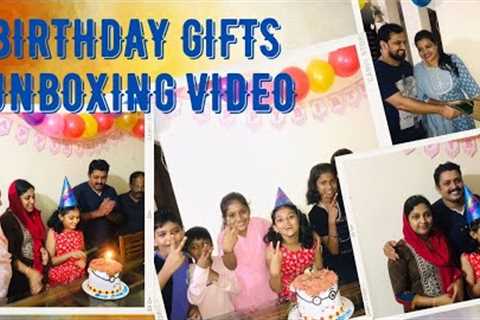 My Birthday Gifts Unboxing Video || Unexpected Gifts 🎊🎉🎂