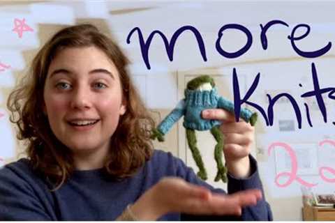 2 months of knitting  // knitting podcast 22