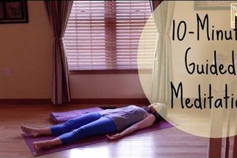 10-Minute Guided Meditation (Savasana) | Deep Relaxation - Bedtime Yoga - Relaxation