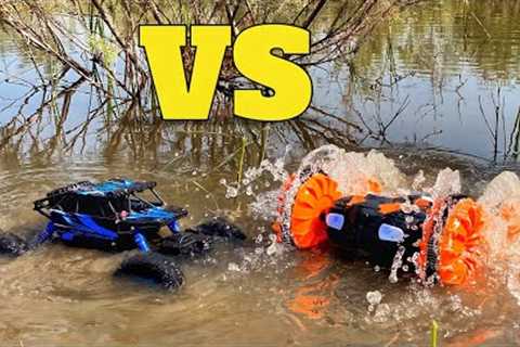 RC Rock Crawler vs RC Amphibious Car | Remote Control Car | Rock Crawler
