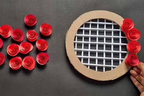 3 Amazing Paper Wall Hanging Craft | Easy Craft Ideas With Cardboard &amp; Waste Material | Paper..