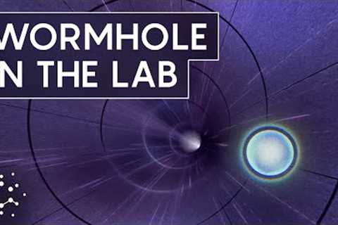 How Physicists Created a Holographic Wormhole in a Quantum Computer