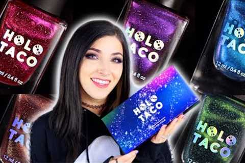Holo Taco Magnetic Magic Nail Polish Collection Swatches &amp; Review || KELLI MARISSA