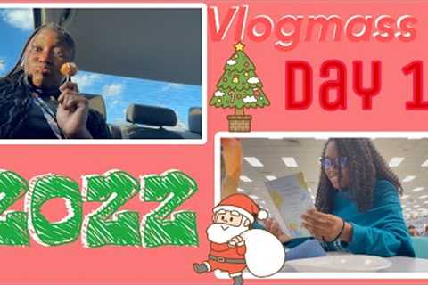VLOGMAS!Day one! birthday/school🎅🏽🎄❄️🪵