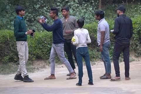 Prank By Shivjeet Pranker || Fake Football Prank New || Foot Kick Prank || Funny Reactions.