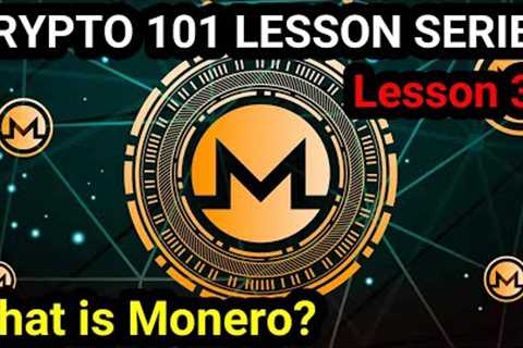 What Is Monero. | Crypto 101 Lesson 30| Witty Kuya. 🔔