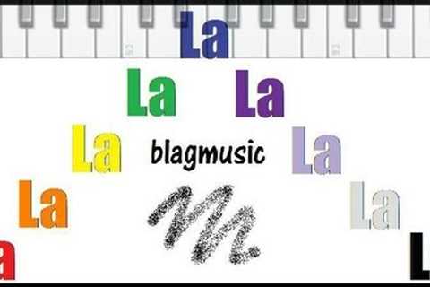 Classic Vocal Warm Up Exercise 1-2-3-4-5-4-3-2-1