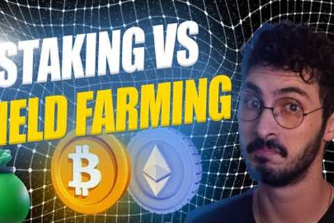 STAKING VS YIELD FARMING EXPLAINED | DeFi 101 ep 2