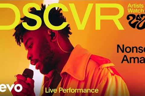 Nonso Amadi - Foreigner (Live) | Vevo DSCVR Artists to Watch 2023