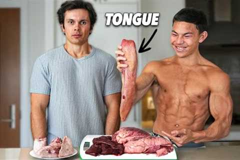 I Tried Worlds Most SHREDDED Kid's Bulking Diet