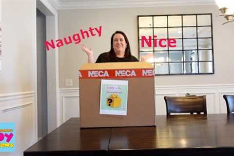 Kidrobot Naughty or Nice Mystery Figure Surprise Box Unboxing Review | PSToyReviews
