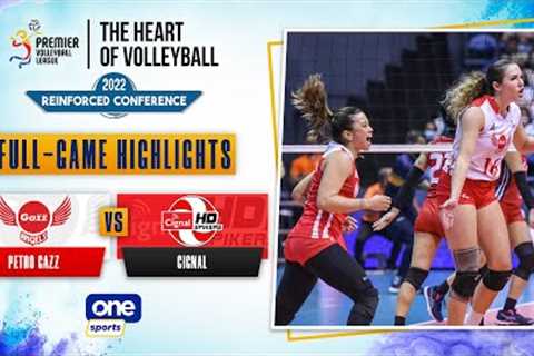 Petro Gazz vs. Cignal Finals G1 highlights | 2022 PVL Reinforced Conference