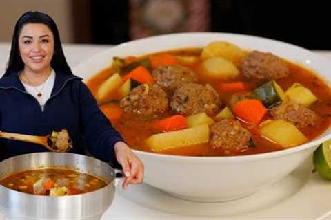 How to make Caldo de ALBÓNDIGAS From SCRATCH, The BEST Step By Step Recipe + TIPS