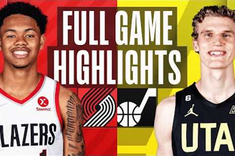 TRAIL BLAZERS at JAZZ | NBA FULL GAME HIGHLIGHTS | December 3, 2022