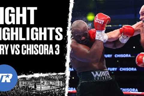 Tyson Fury Ko's Chisora in Rd 10, Ends Trilogy in Front of 60,000 people | FIGHT HIGHLIGHTS