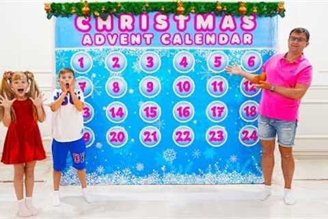 Diana and Roma open the Advent Calendar with a Christmas to-do list