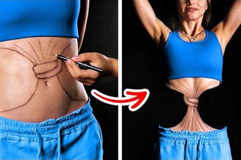 Incredible Body Art Transformation And Movie Makeup For Your SFX Look