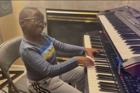 Genius kid pianist! Real Talent undiluted🎹😳@JudekeyzOFFICIAL🔥
