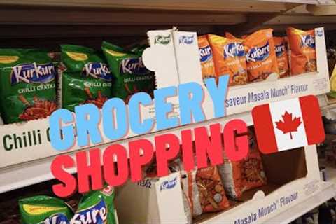Grocery shopping experience in Winnipeg Canada!!