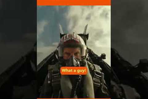 Did you know that in Top Gun: Maverick, Tom Cruise participated only if airplanes weren't CGI?