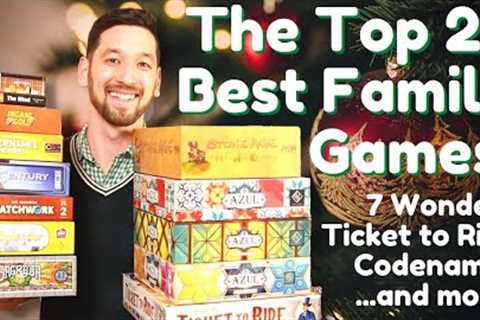 My Top 20 Favorite Board Games for the Family! (Your Gift-Giving Guide the Holidays!)