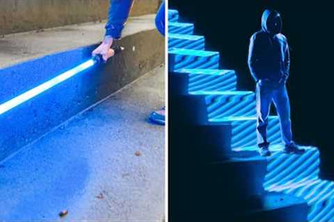 7 PHOTOGRAPHY IDEAS with a LIGHTSABER