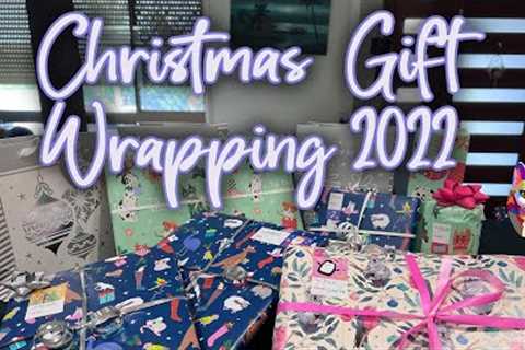 Wrapping Christmas Presents 2022 ASMR | No Talking