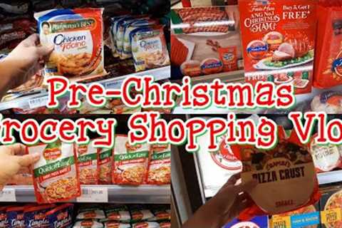 Pre-Christmas Grocery Shopping Haul Vlog in Landmark Supermarket ASMR No Talking Vlog