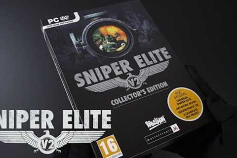 Sniper Elite V2 Collector's Edition Game Unboxing - PC TPS, FPS Gameplay Released 2012