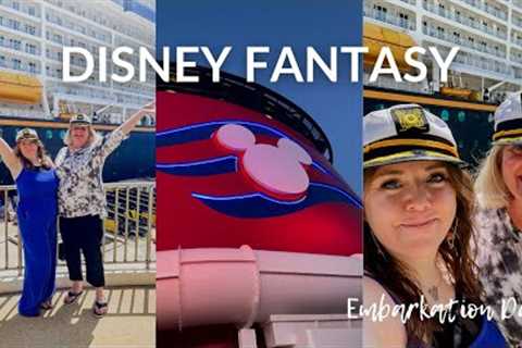 DISNEY CRUISE LINE VLOG EMBARKATION DAY | Disney Fantasy | May 2022 | Bethany Vinton