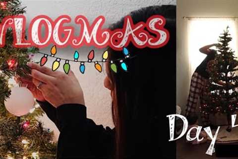 VLOGMAS DAY 4 || Christmas Decor, Dress Shopping and More || The Martinez Family
