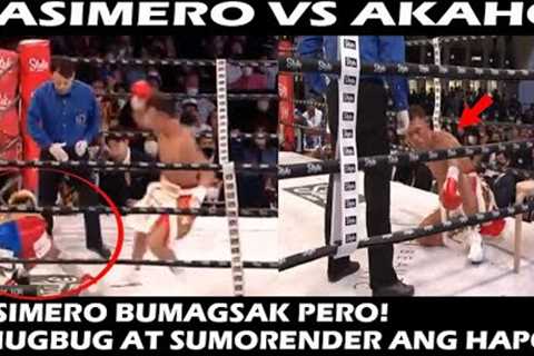 CASIMERO BAGSAK! AKAHO GULAT SA LAKAS NI CASIMERO UMAYAW | LATEST FIGHT