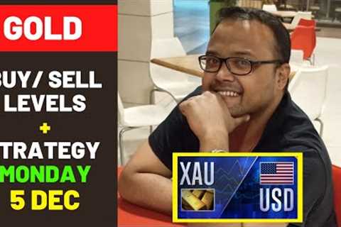 GOLD XAUUSD Strategy MONDAY 5 DEC | XAUUSD Analysis MONDAY 5 DEC | XAUUSD Forecast MONDAY 5 DEC