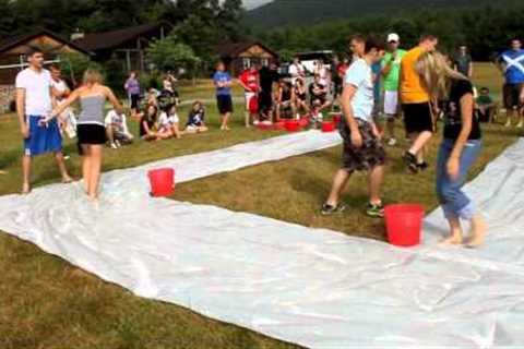 Team Building Games Beach - Camp Water Games - Part 1
