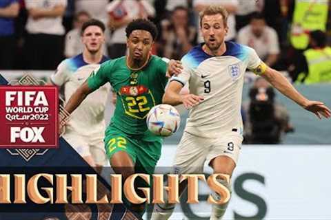 England vs. Senegal Highlights | 2022 FIFA World Cup | Round of 16