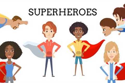 Gym Shorts- Superheroes of Health-Related Fitness