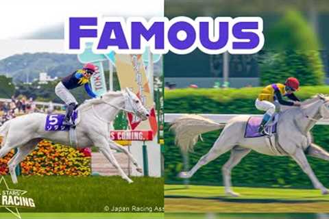 BUYING A WHITE RACEHORSE! Famous Racehorses #3 - Rival Stars Horse Racing | Pinehaven