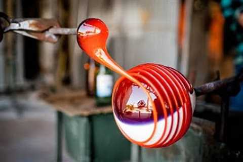 Glass Blowing || Satisfying video || new glass blowing craft with musics || Part no 06