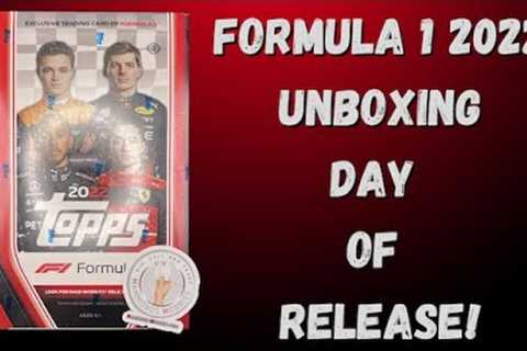 Topps Formula 1 2022 First unboxing
