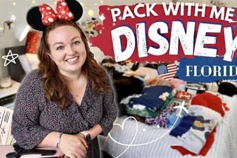 PACK WITH ME: WALT DISNEY WORLD 🏰🇺🇸 hacks, tips &amp; essentials 🧳 the ultimate guide to Disney ..
