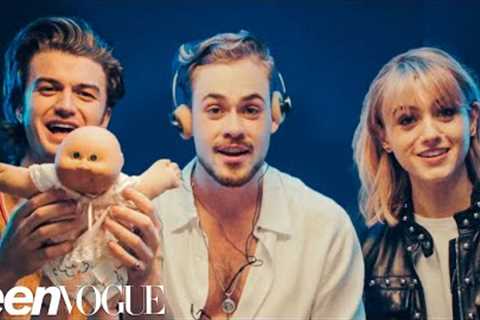 Stranger Things' Cast Reviews 80s Fads | Teen Vogue