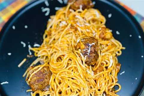 Simple spaghetti and meatballs recipe | the cooking nurse
