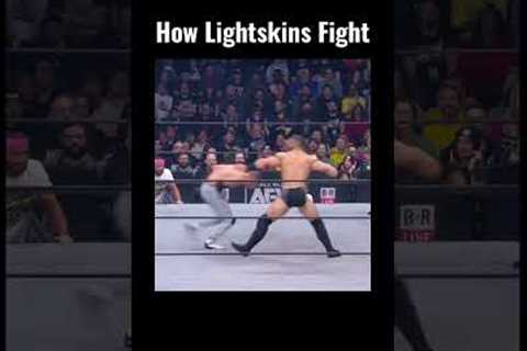 How Lightskins Fight #shorts #trending