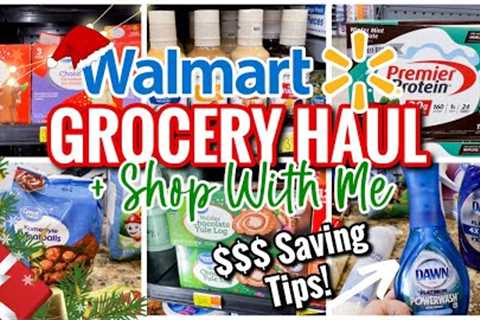 WALMART SHOP WITH ME + GROCERY HAUL | PLUS A MONEY SAVING TIP | GROCERY HAUL + MEAL PLAN