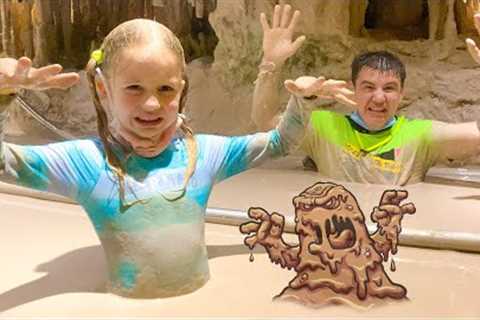 Nastya and a fun family trip
