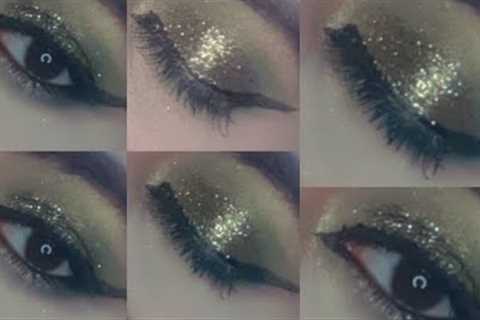 how to apply eyeshadow step by step for beginners green smokey eye makeup look