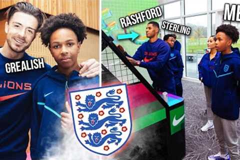 I WENT TO VISIT THE ENGLAND FOOTBALL TEAM!