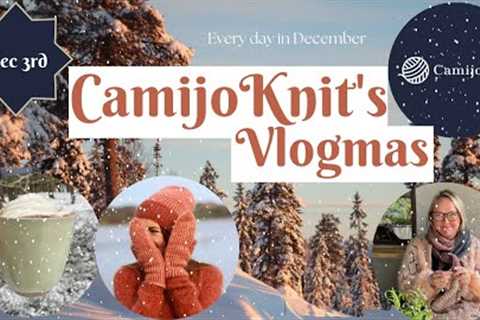 Dec 3rd: CamijoKnit's vlogmas, all about knitting, dyeing yarn and my Danish Christmas traditions.