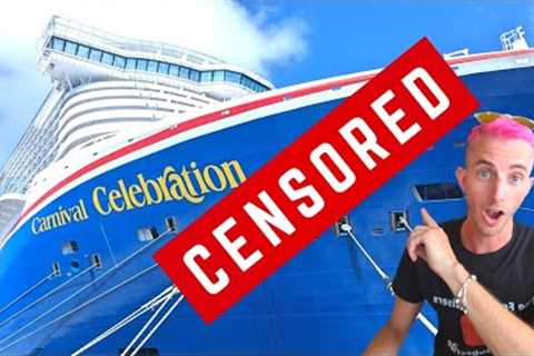 Carnival Celebration Best Sail Away &amp; Cruise Director Gets Naughty!!